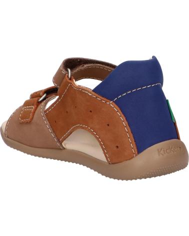 Sandalias de Niño KICKERS 785405-10 BOPING-2 GOLF NUBUCK 112 BEIGE CAMEL BLE