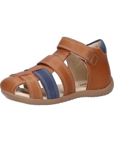 Sandalias de Niño KICKERS 927262-10 BIPOD CUIR COW A 116 CAMEL BLEU