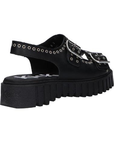 Sandalias de Mujer y Niña KICKERS 931531-50 KICK FALK SOFT COW LEATHER 8 NOIR