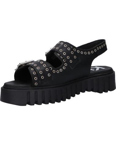 Sandalias de Mujer y Niña KICKERS 931531-50 KICK FALK SOFT COW LEATHER 8 NOIR