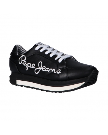 PEPE JEANS SHOES 30907 EN COLOR PARA MUJER NEGRO