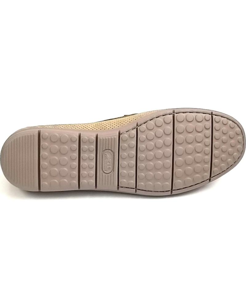 Scarpe Snipe 44621 Marrone - Pelle Stringata - Suola Gomma - Taglia 44 EU