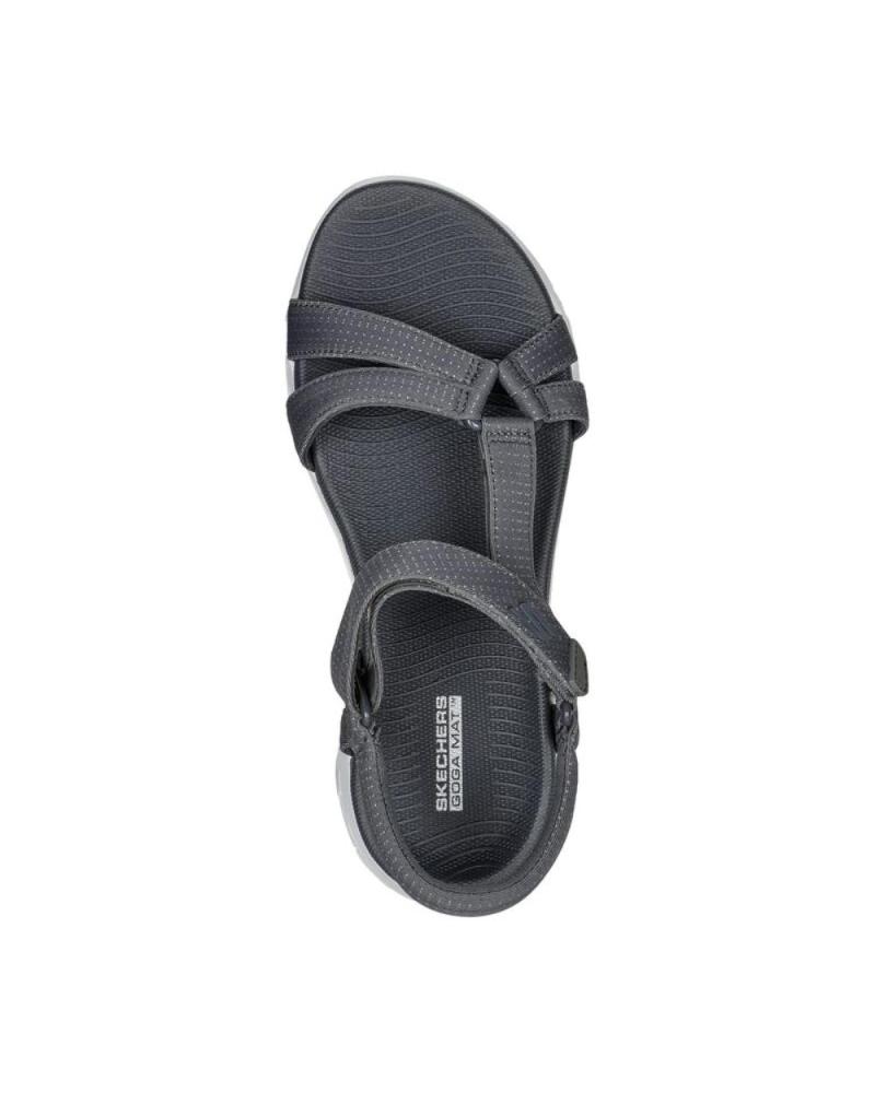 Skechers sandals 2025 mujer gris