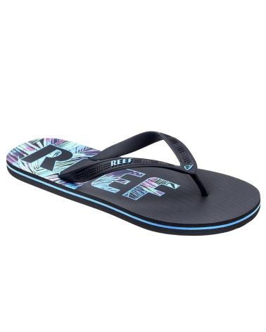 Chanclas de Hombre REEF CHANCLAS HOMBRE SEASIDE PRINTS NEGRO