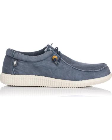 Chaussures WALK IN PITAS  pour Homme ZAPATILLAS LONA WALLABI WASHED MARINO  AZUL