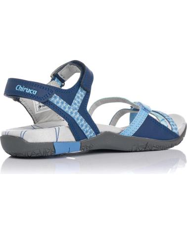 Sandalias CHIRUCA  de Mujer SANDALIAS PLANAS VALENCIA  AZUL