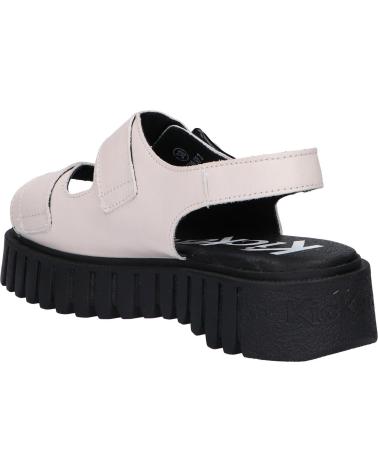 Sandalias de Mujer y Niña KICKERS 931530-50 KICK FALK SOFT COW LEATHER 3 BLANC