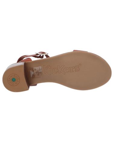 Sandalias de Mujer KICKERS 930910-50 KICK VOLGA BURNISH 93 MARRON BRIQUE