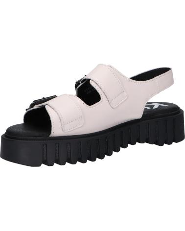 Sandalias de Mujer y Niña KICKERS 931530-50 KICK FALK SOFT COW LEATHER 3 BLANC