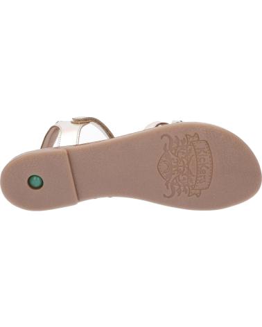 Sandalias de Mujer y Niña KICKERS 895217-30 DIAMANTO CUIR 151 OR PONY
