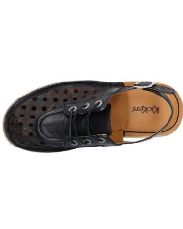 Sandalias de Mujer y Niña KICKERS 930800-50 KICK LELLA NATURAL LEATHER 8 NOIR