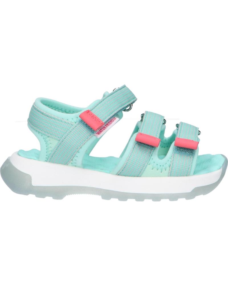 Sandalias KICKERS  de Niña y Niño 928480-30 KIKCO STRAP  51 BLEU CLAIR