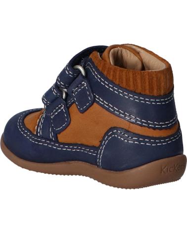Botins de Menino KICKERS 691781-10 BINS 114 CAMEL