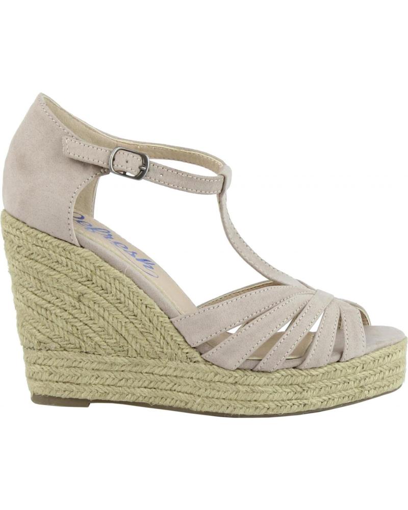 Zapatos de cuña per Donna REFRESH 61805 ANT TAUPE ANT  TAUPE