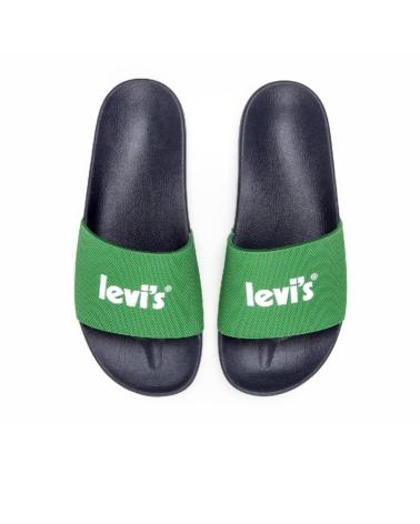 Chanclas de Hombre LEVIS LEVI´S - CHANCLA LOGO BLANCO 33 GREEN