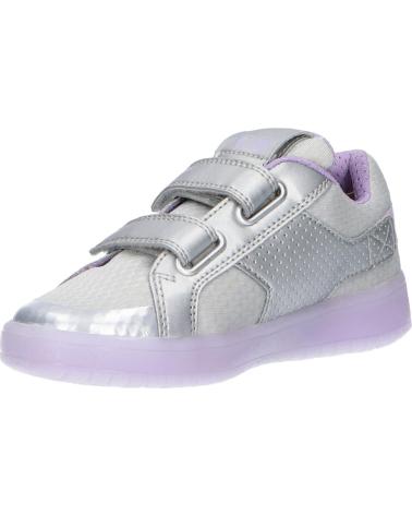 Sportschuhe für Damen und Mädchen GEOX J924HC 0GNAJ J KOMMODOR C1316 SILVER