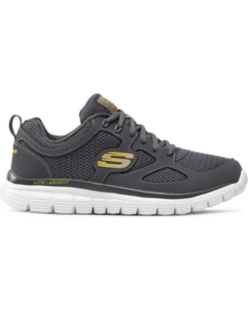 SKECHERS BURNS AGOURA 52635 CHAR CINZA GRIS