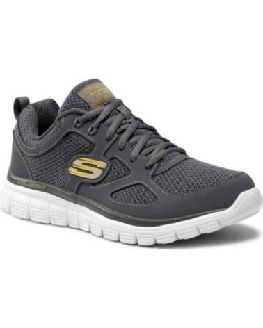 SKECHERS BURNS AGOURA 52635 CHAR CINZA GRIS