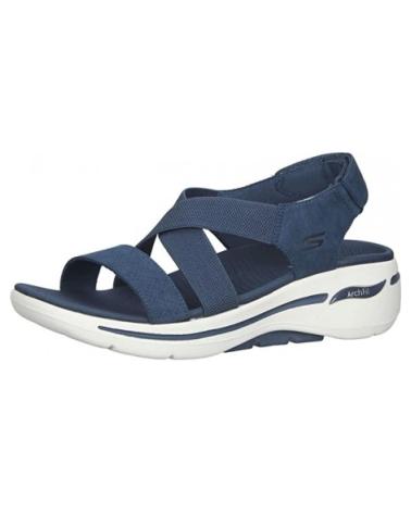 Infradito per Donna SKECHERS GO WALK ARCH FIT-TREASURED 140257-NVY AZUL