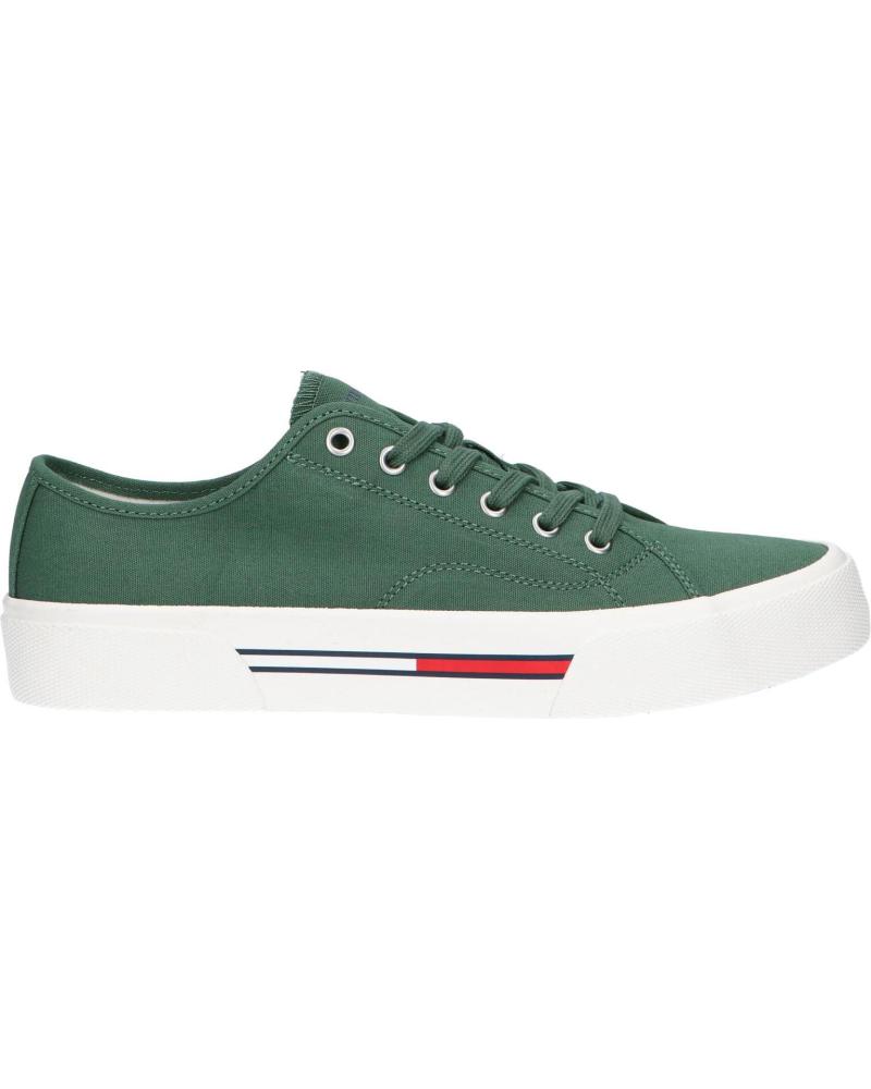 Deportivas de Hombre TOMMY HILFIGER EM0EM01299 TOMMY JEANS CANVAS MBG URBAN GREEN