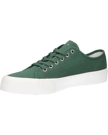 Deportivas de Hombre TOMMY HILFIGER EM0EM01299 TOMMY JEANS CANVAS MBG URBAN GREEN