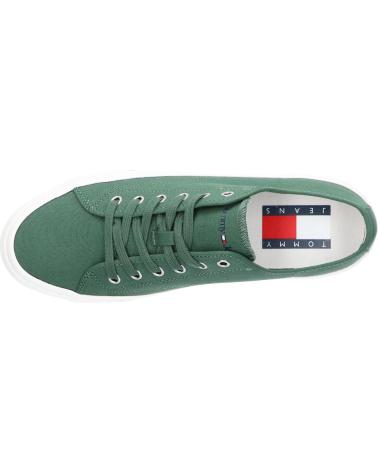 Deportivas de Hombre TOMMY HILFIGER EM0EM01299 TOMMY JEANS CANVAS MBG URBAN GREEN