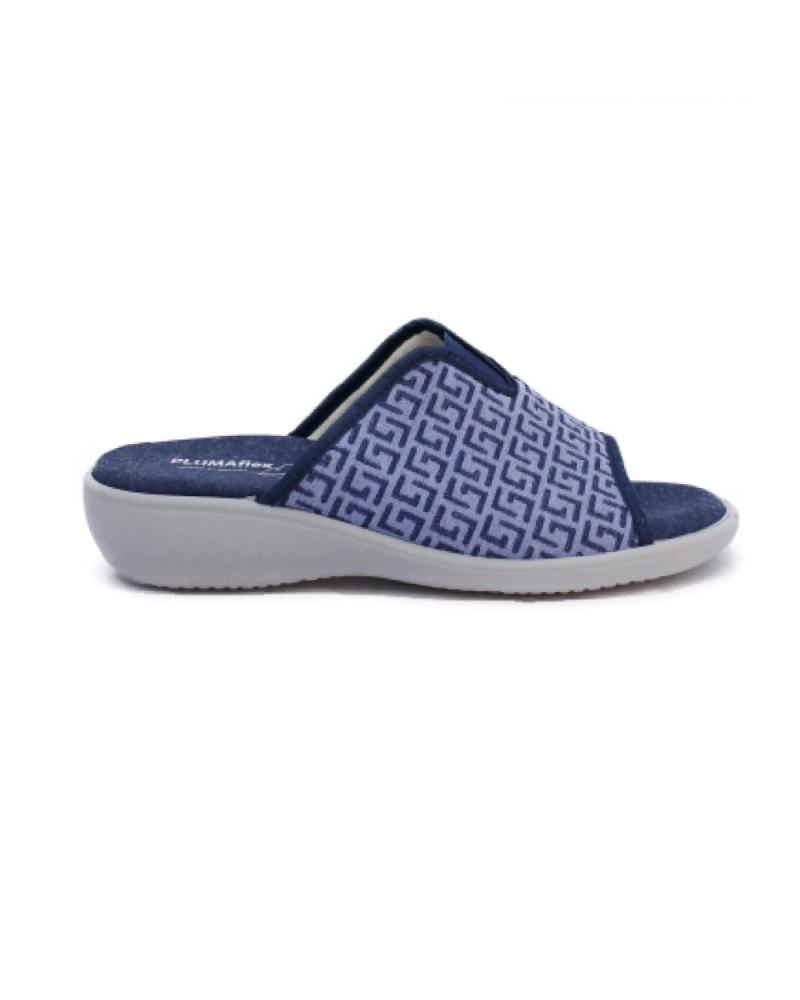 Pantofole PLUMAFLEX  per Donna - CHINELA ELASTICO CENTRAL PLANTILLA EXT  MARINO