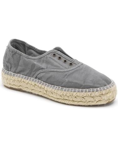 Scarpe NATURAL WORLD  per Donna 50-OLD ZEN-INGLES YUTE ENZIM  GRIS ENZIMATICO