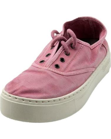 Zapatos de Mujer NATURAL WORLD 50-OLD SAMA-INGLES ELASTI ENZ ROSA