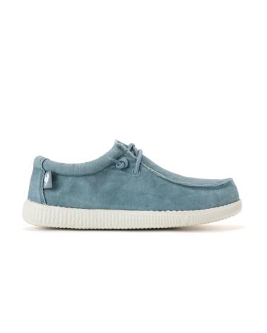 Chaussures WALK IN PITAS  pour Homme WALLABY WASHED CANVAS LIGERO  AQUA