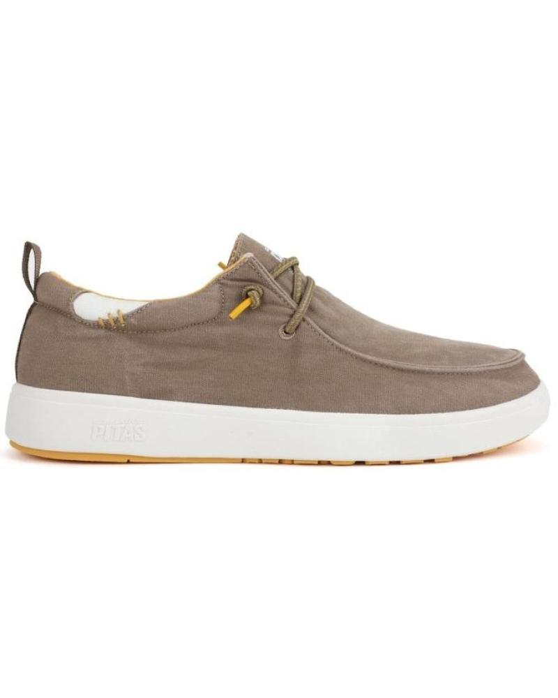 Chaussures WALK IN PITAS  pour Homme WALLABY COAST SUELA BLANCA  TOPO