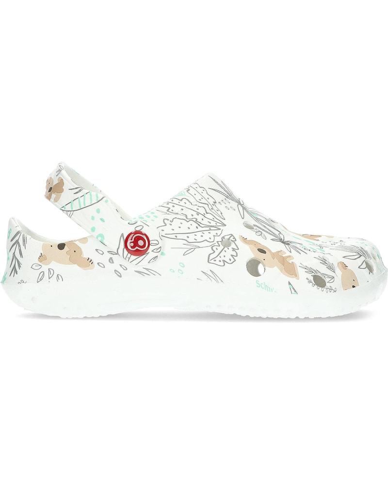 Zuecos de Mujer SCHUZZ ZUECOS 0029 BLANCOKOALA