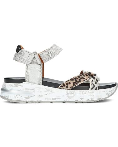 Cetti Mujer Sandalias Sandalias Cetti Mujer Piel Blanca Con