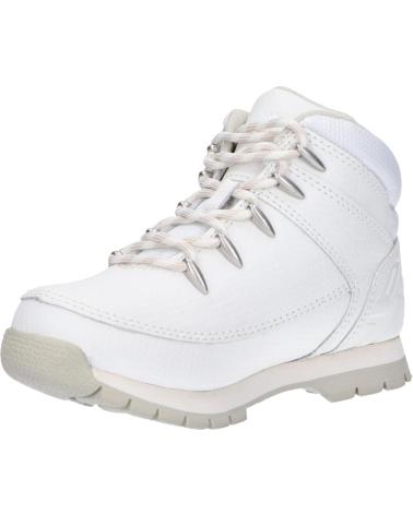 Bottines TIMBERLAND  pour Fille et Garçon A21PQ EURO  1001 WHITE