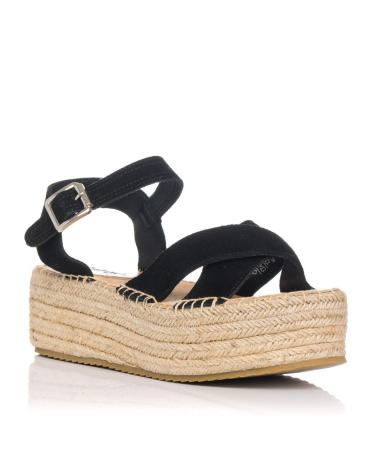 Zapatos REFRESH  de Mujer SANDALIAS PLANAS 170794 NEGRO  NEGRO