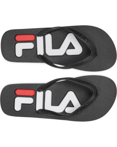 Woman and Man and girl and boy Flip flops FILA CHANCLAS WOMEN TROY SLIPPER BLACK  MULTICOLOR