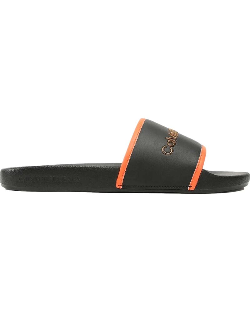 Calvin klein deals orange sliders