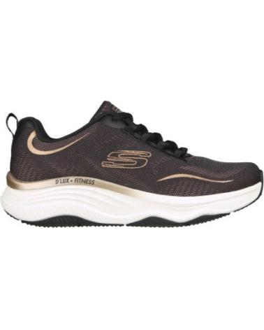 Scarpe sport SKECHERS  per Donna RELAXED FIT DLUX FITNESS-PURE 149837 BKRG  BKRG