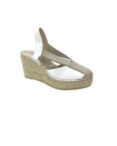 Sandalias de Mujer VIDORRETA ALPARGATAS BLANCAS BLANCO 20 NAPA BLANCO TILO 5 C NATURAL