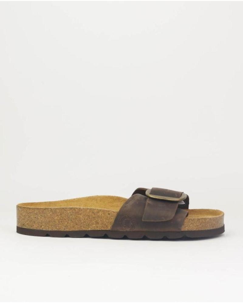 Woman Sandals CORONEL TAPIOCCA SANDALIAS PLANAS C1207 MARRONES MARRóN  MARRON ENVEJECIDOMARRON ENVEJECIDO