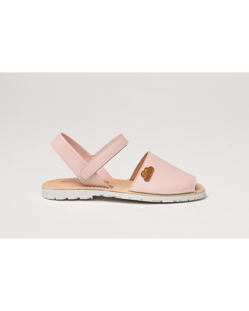 Sandálias ANGELITOS  de Menina e Menino ABARCA PIEL 220 2  ROSA