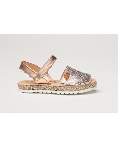 Sandali ANGELITOS  per Bambina ABARCA PIEL 224  NUDE