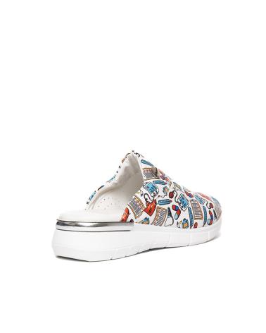 Woman Clogs  ZUECO BAJO CONFORT FLEX 04-CLINIC MULTICOLOR
