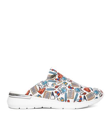 Woman Clogs  ZUECO BAJO CONFORT FLEX 04-CLINIC MULTICOLOR