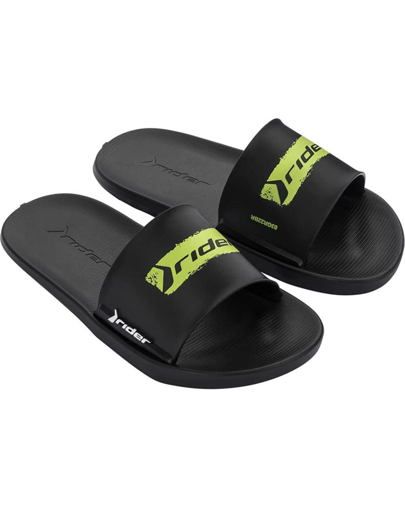 Woman and girl and boy Flip flops RIDER PISCINA Y PLAYA  NEGRO