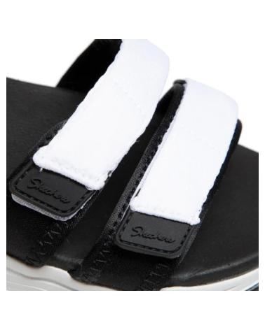 Sandalias de Mujer SKECHERS SANDALIA BLANCA CON VELCROS WBK