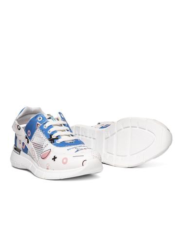 Zapatillas deporte de Mujer  ZUECO SNEAKERS 01-FISIO BLANCO