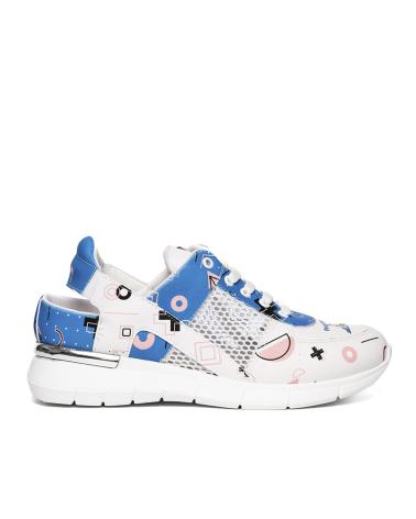 Zapatillas deporte de Mujer  ZUECO SNEAKERS 01-FISIO BLANCO