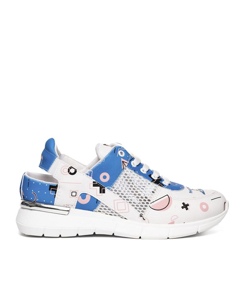 Zapatillas deporte de Mujer  ZUECO SNEAKERS 01-FISIO BLANCO