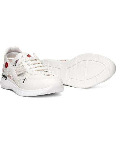 Zapatillas deporte de Mujer  ZUECO SNEAKERS 01-HOSPITAL BLANCO